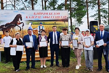 Праздник в центре Оренбуржья